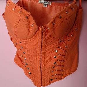 Entry Orange Size Small corset